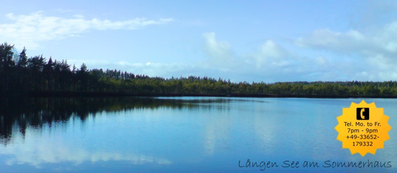 Photo of lake Langen - Click to get to the Lakeside Cottage in Sweden Photo Gallery, with many pictures of our cottage in Sweden, the lake, Jonkoping and Smaland.